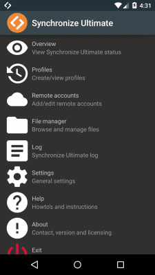 Capture d'écran de l'application Synchronize Ultimate - #5