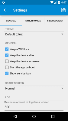 Capture d'écran de l'application Synchronize Ultimate - #8