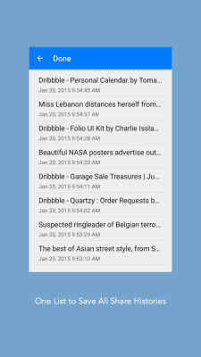 Capture d'écran de l'application MShare - 1 Tap to Batch Share - #4