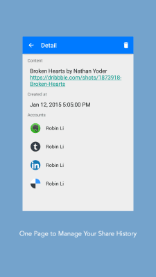 Capture d'écran de l'application MShare - 1 Tap to Batch Share - #6
