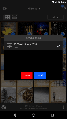 Capture d'écran de l'application ACDSee Mobile Sync - #4