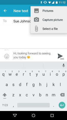 Capture d'écran de l'application Forward SMS texting w/ 2phones - #3