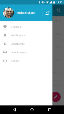 Capture d'écran de l'application Forward SMS texting w/ 2phones - #6