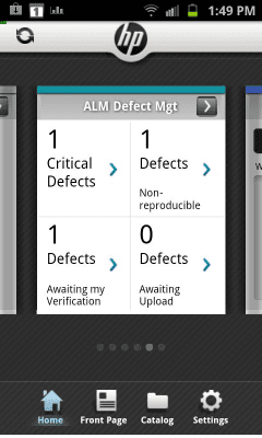 Capture d'écran de l'application HP Software - #3