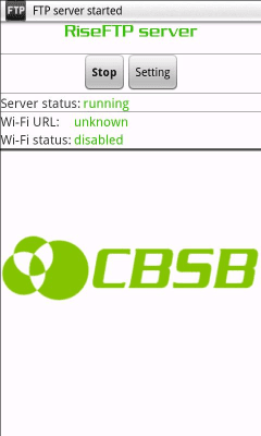 Capture d'écran de l'application Rise FTP Server - #4