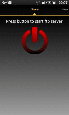 Capture d'écran de l'application Serveur Ftp - #1