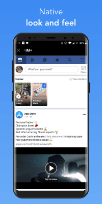 Capture d'écran de l'application IM+ Free - #5