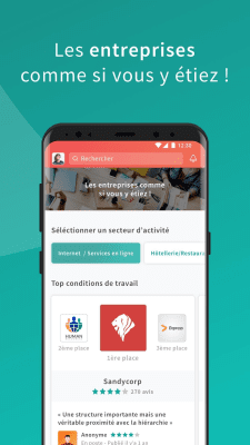 Capture d'écran de l'application Viadeo - #4