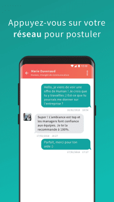 Capture d'écran de l'application Viadeo - #5