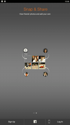 Capture d'écran de l'application PhotoTribe - #3