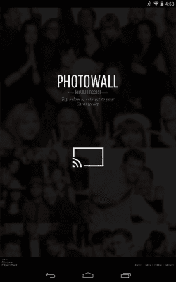 Capture d'écran de l'application Photowall for Chromecast - #1