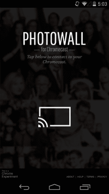 Capture d'écran de l'application Photowall for Chromecast - #3