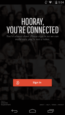 Capture d'écran de l'application Photowall for Chromecast - #4