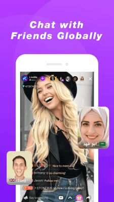 Capture d'écran de l'application LiveMe - #1