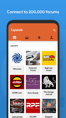 Capture d'écran de l'application Tapatalk - #2