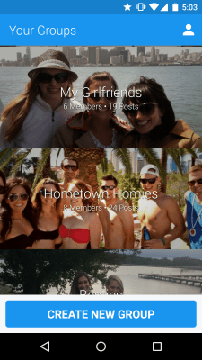 Capture d'écran de l'application Cluster - #7