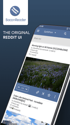 Capture d'écran de l'application BaconReader for Reddit - #1