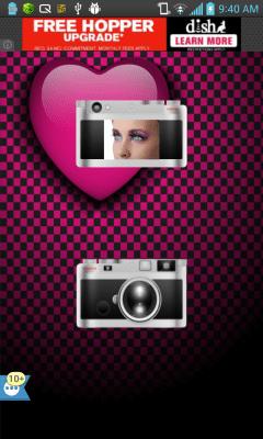 Capture d'écran de l'application My Pink Camera Instasocial - #1