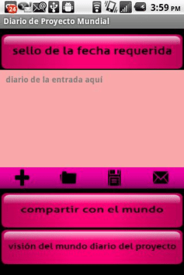 Capture d'écran de l'application Secret World - Diario Spanish - #3
