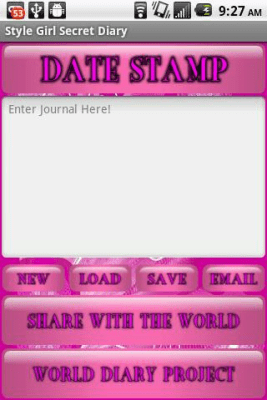 Capture d'écran de l'application Style Fashion Girl Diary - #3