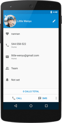 Capture d'écran de l'application exDialer - #4