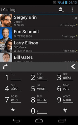 Capture d'écran de l'application Dialer One - free smart dialer - #1