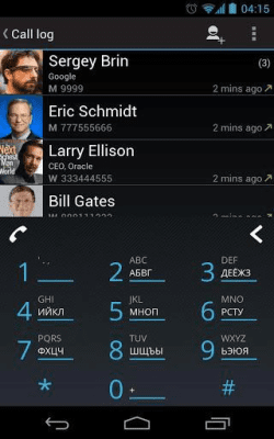 Capture d'écran de l'application Dialer One - free smart dialer - #2