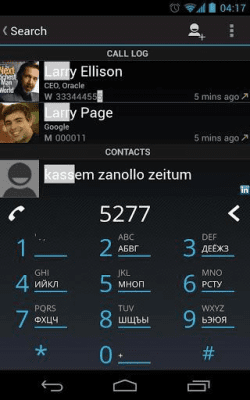 Capture d'écran de l'application Dialer One - free smart dialer - #5