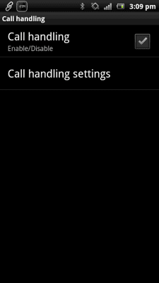 Capture d'écran de l'application Call handling smart extension - #4
