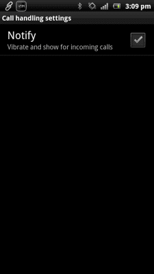 Capture d'écran de l'application Call handling smart extension - #5
