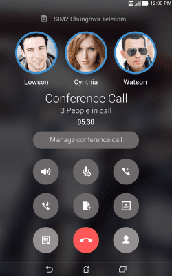 Capture d'écran de l'application ASUS Calling Screen - #7