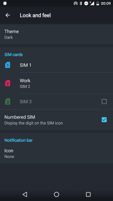 Capture d'écran de l'application Dual SIM Selector - #6