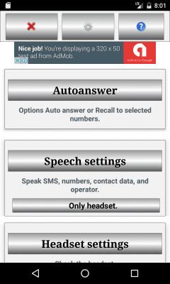 Capture d'écran de l'application Headset Answer - #2