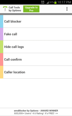 Capture d'écran de l'application Call Blocker &amp; more Tools - #1