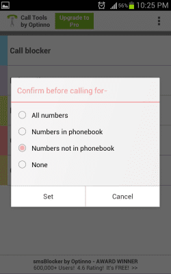 Capture d'écran de l'application Call Blocker &amp; more Tools - #5