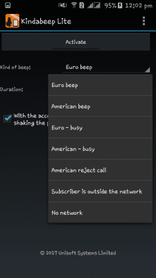 Capture d'écran de l'application Kindabeep Lite - #4