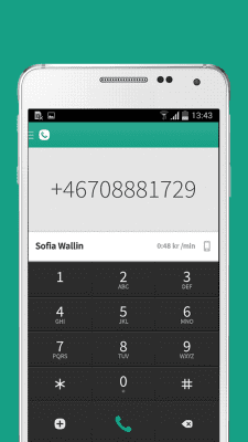 Capture d'écran de l'application Voca - Cheap Calls &amp; Messaging - #2