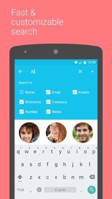 Capture d'écran de l'application Contacts+ - #5