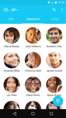 Capture d'écran de l'application Contacts+ - #8