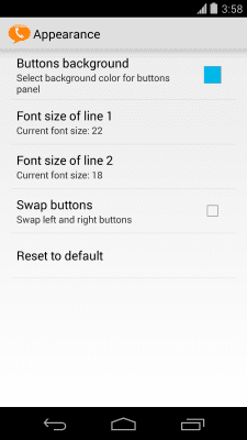 Capture d'écran de l'application Confirmation d'appel - #7