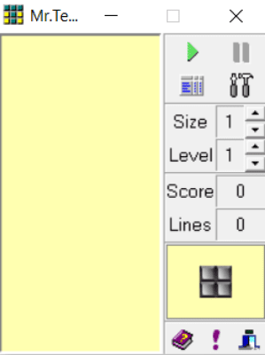 Capture d'écran de l'application Mr.Tetris - #1