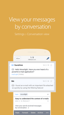 Capture d'écran de l'application SolMail - All-in-One email app - #4