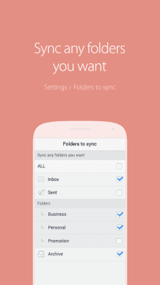 Capture d'écran de l'application SolMail - All-in-One email app - #5