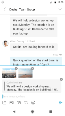 Capture d'écran de l'application Cisco Jabber - #3