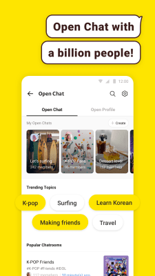 Capture d'écran de l'application KakaoTalk: Free Calls & Text - #4
