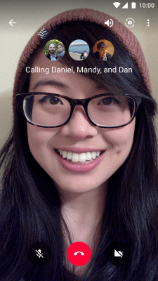 Capture d'écran de l'application Hangouts - #4