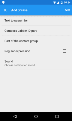 Capture d'écran de l'application Xabber - #8
