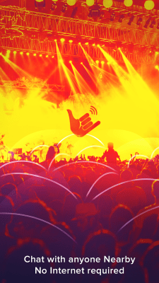 Capture d'écran de l'application FireChat - #5