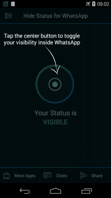 Capture d'écran de l'application Hide WhatsApp Status - #2
