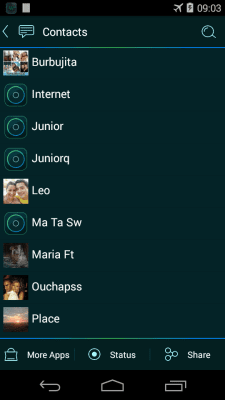 Capture d'écran de l'application Hide WhatsApp Status - #4
